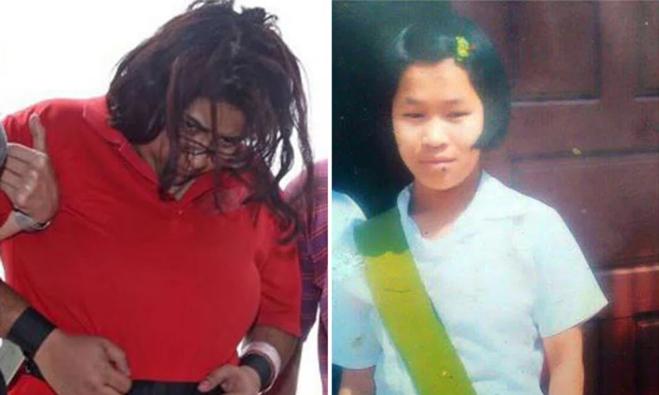 Gaiyathiri Murugayan (left) admitted to starving, torturing and ultimately killing Piang Ngaih Don. PHOTOS: HELPING HANDS FOR MIGRANT WORKERS, ST FILE