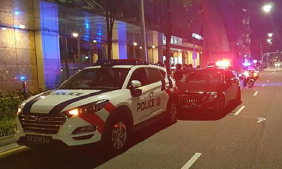 Meng Xianglei, who was intoxicated, drove into a stationary police car along Somerset Road in the early hours of April 6.