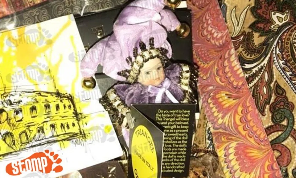 Stomper lost Triangel Italian doll given by BF -- and really wants it back