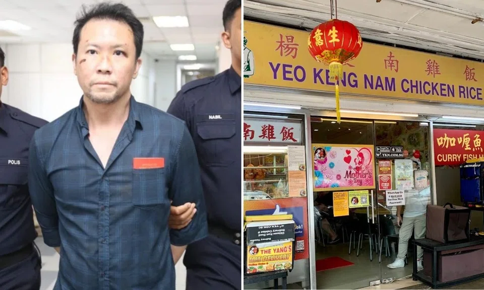 man arrested for alleged armed assault at JB checkpoint is chicken rice eatery owner