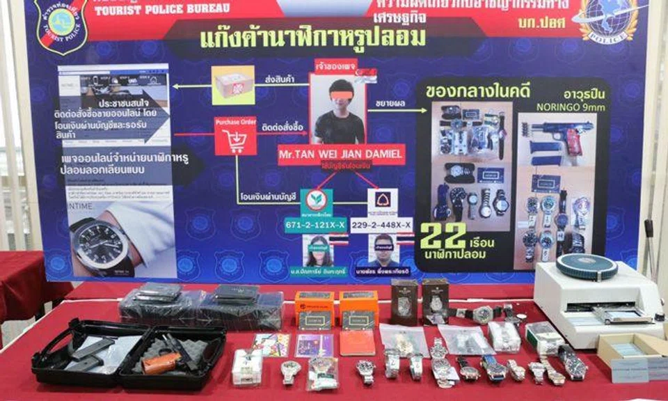 Singaporean man arrested in Bangkok for allegedly selling counterfeit ...