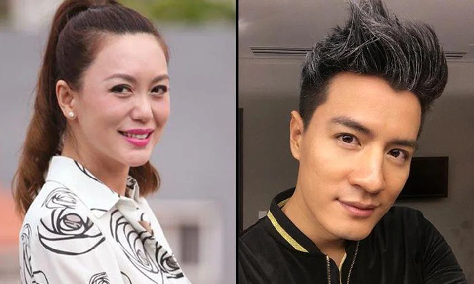 Photo: Phyllis Quek (on the left) and Zhang Zhenhuan (on the right)