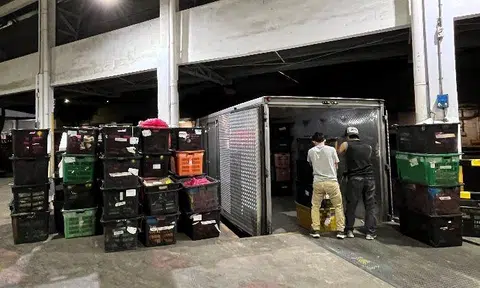 2 trucks checked at Woodlands Checkpoint found carrying a tonne of illegally imported M'sian produce