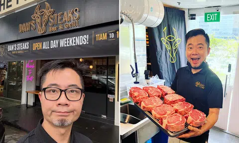 Former DJ Daniel Ong started Dan’s Steaks during the Covid-19 pandemic.