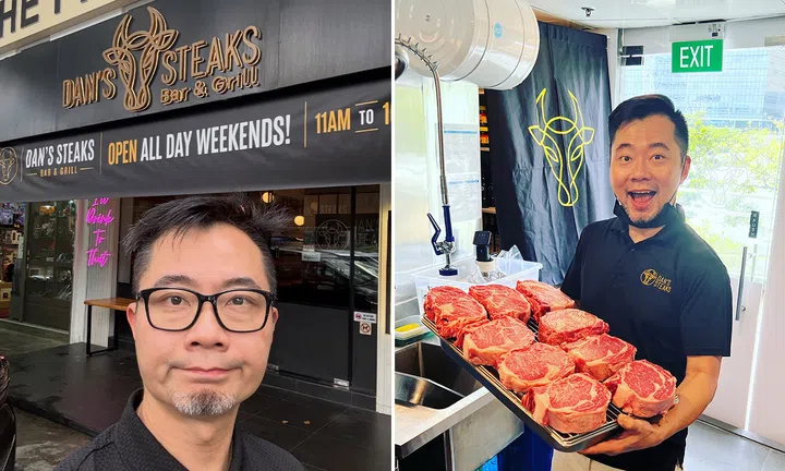 Former DJ Daniel Ong started Dan’s Steaks during the Covid-19 pandemic.