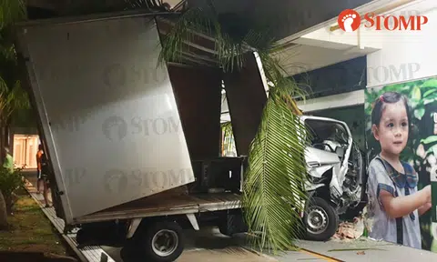 22-year-old man arrested for drink-driving after crashing lorry into Serangoon North pre-school