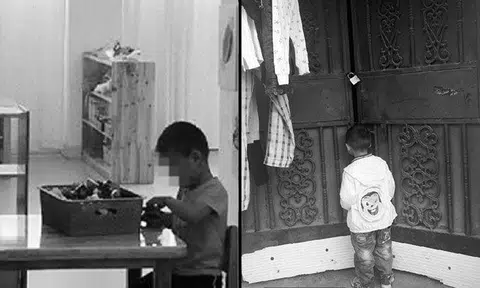 Chinese boy returns home from kindergarten -- only to realise parents had abandoned him