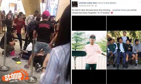 Teen who fell to death at Orchard Gateway identified, friends post heartbreaking tributes