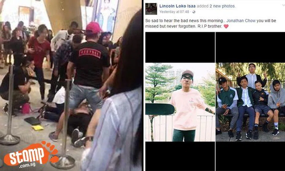 Teen who fell to death at Orchard Gateway identified, friends post heartbreaking tributes