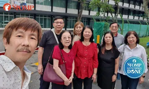 Man thanks Stomp for emotional reunion with Guillemard Road English School teacher after 51 years