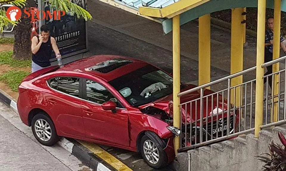Woman crashes Mazda into overhead bridge -- after seeing cockroach in her car