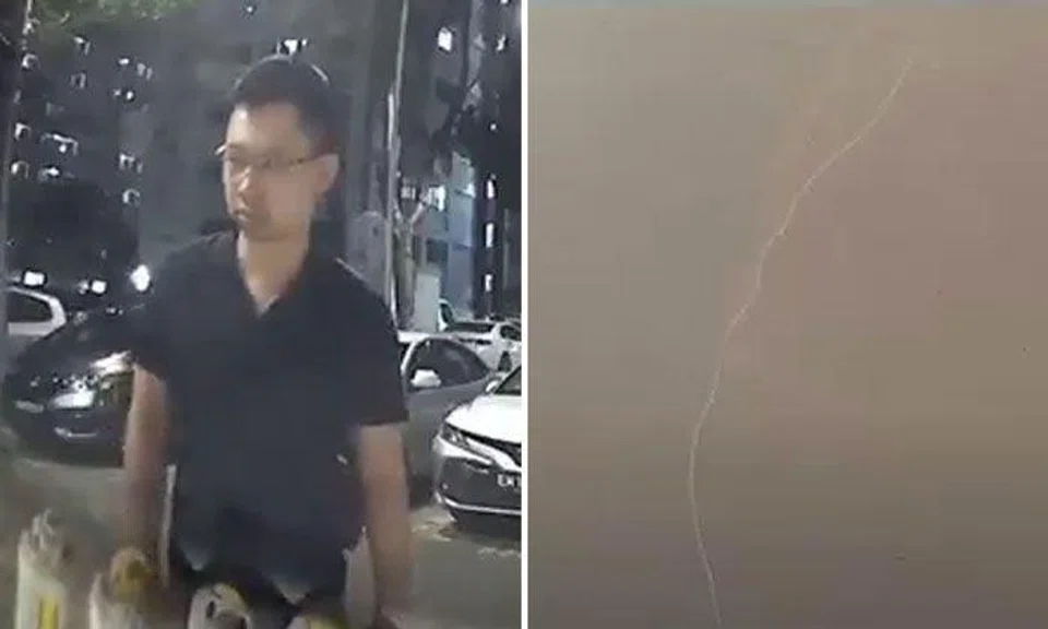 Man allegedly scratches car that was parked 'too close' to his vehicle at Choa Chu Kang carpark