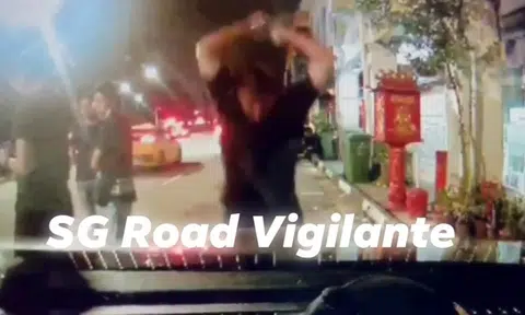 39-year-old man 'Hulk-smashes' rental car's bonnet at Geylang, police investigating