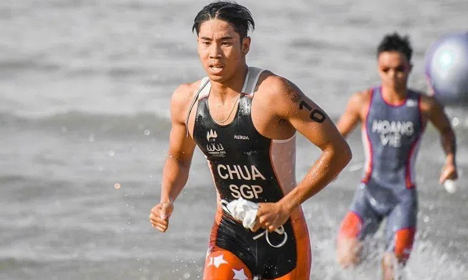Singapore triathlete Luke Chua is determined to prove naysayers wrong and show that pursuing the sport full-time is feasible.