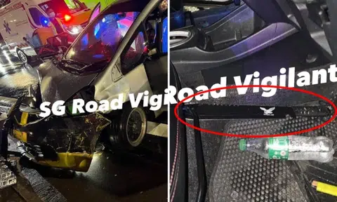 Police looking for driver and 2 passengers after hit-and-run at Farrer Road, machete found in car