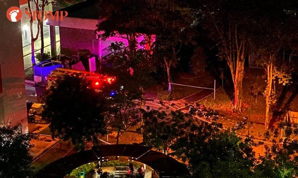 Fire breaks out at centralised rubbish centre in Yishun