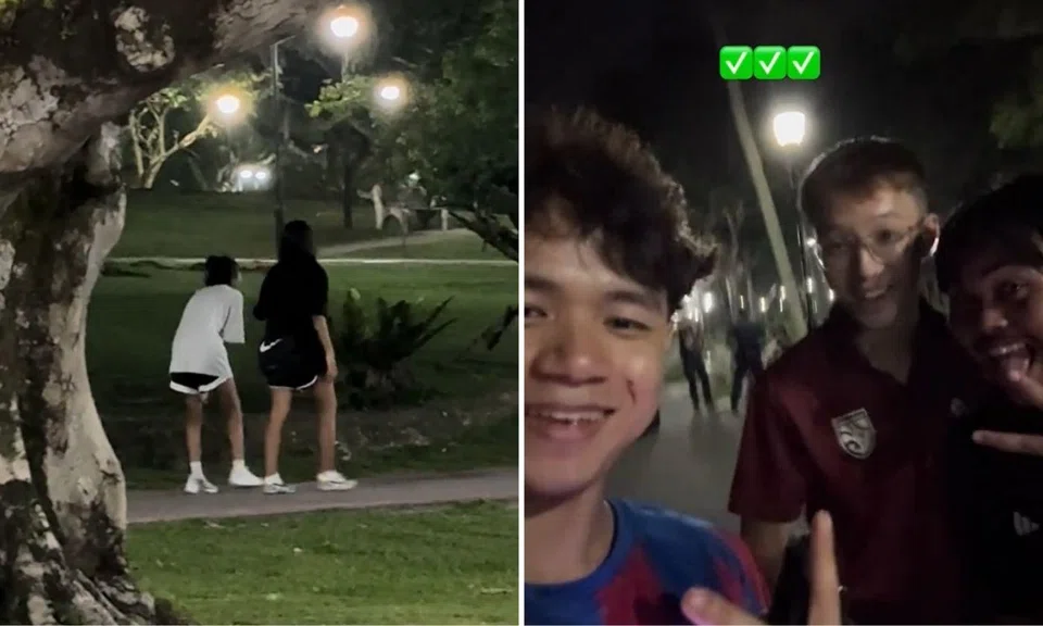missing teenage girls spotted at pasir ris park 