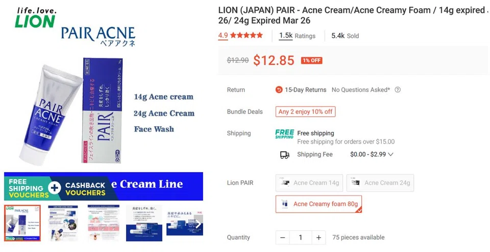 HSA said it removed 1,288 illegal health product listings