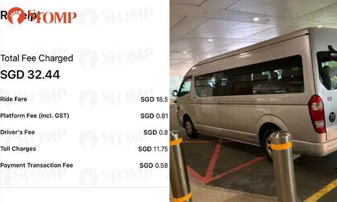 Tada user gets 'rundown school bus' and ends up paying extra $11.75 for toll charges