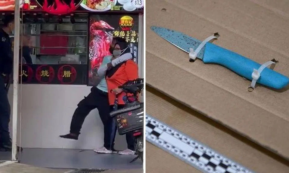 Photos: Facebook video screengrabs, The Straits Times