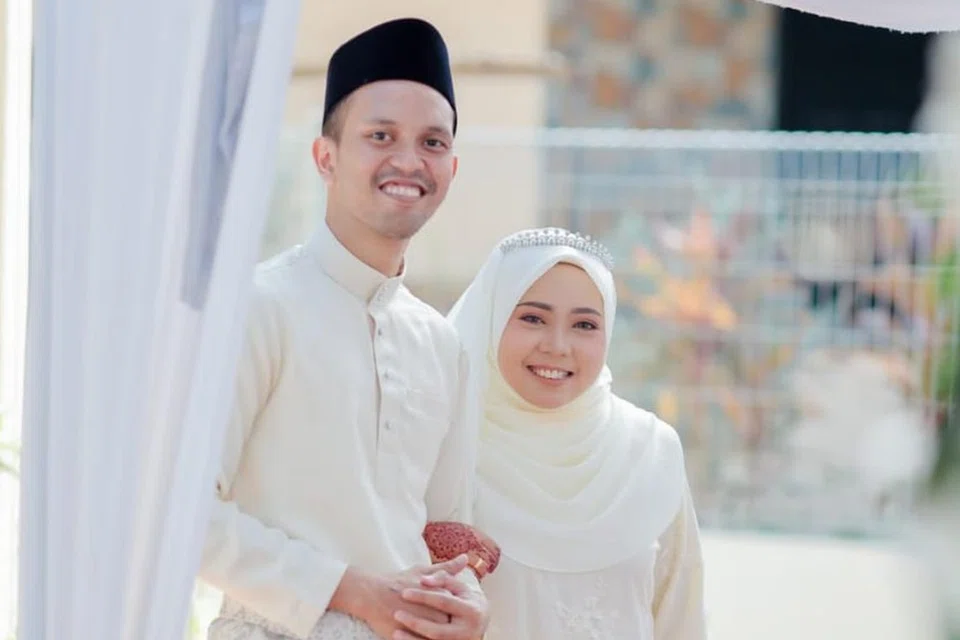 Mr Haritsa rode a motorcycle to commute from their home in Malaysia to his workplace in Singapore every day.