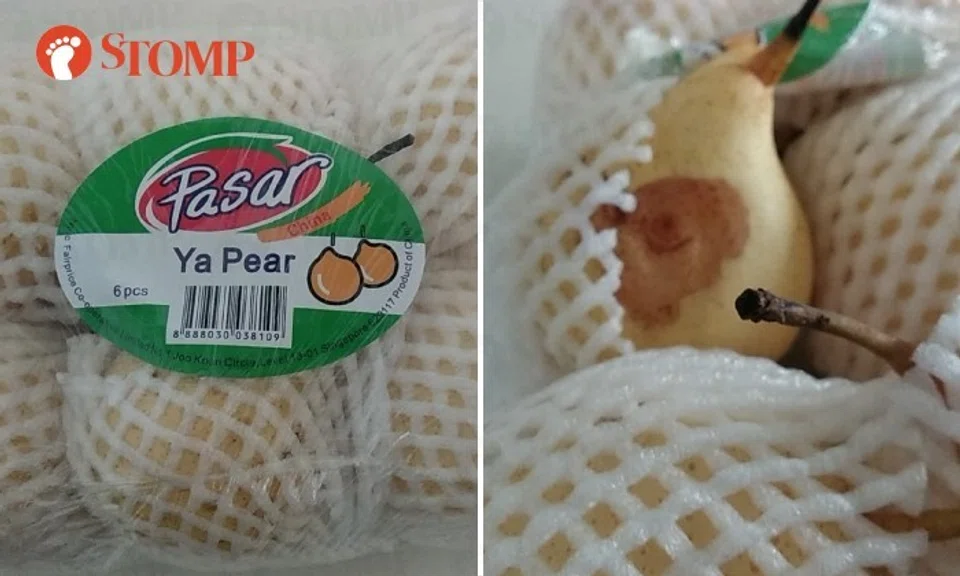 Stomper: "The fruits I bought were nicely wrapped but two were rotten upon uncovering the wrappings."