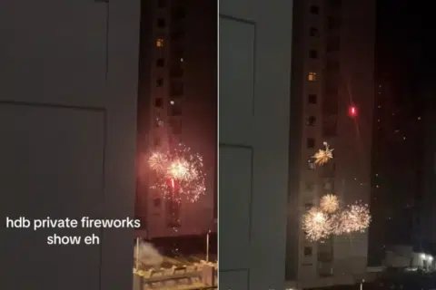 Man arrested over illegal discharge of fireworks at Tiong Bahru carpark