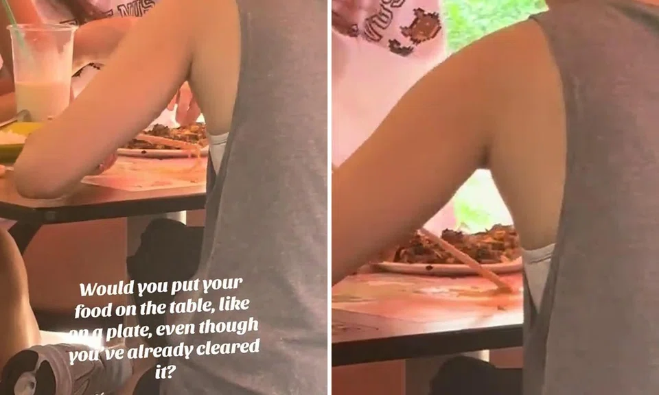 SFA said once food is dropped on a dirty surface, the surface of the item would have been contaminated by bacteria. 