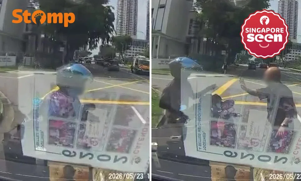 motorcyclist allegedly staging accident