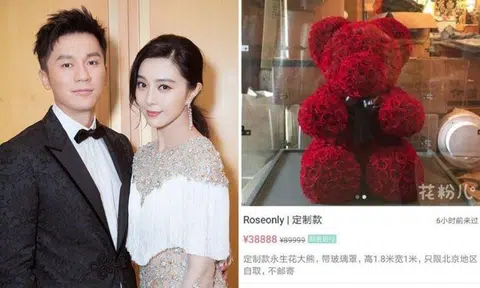 Fan Bingbing sells teddy bear given by ex-fiance Li Chen for $194