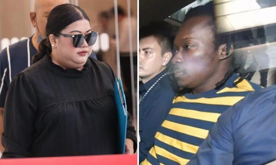  Awolola Oladayo Opeyemi convinced Suhaili Suparjo to act as a money mule, to receive cash in person and through her bank accounts. Photos: Shin Min Daily News