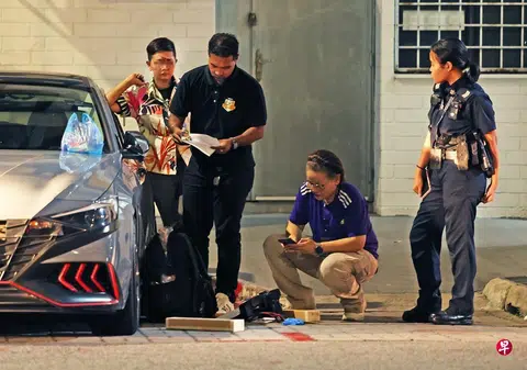 Man stabs woman in forehead at Jurong West void deck in suspected jealous rage