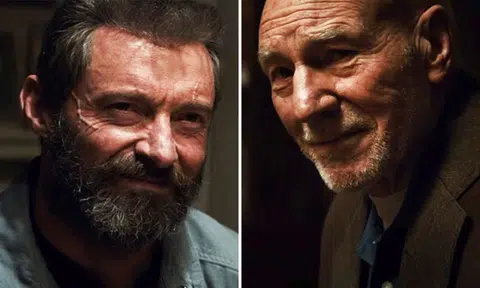 Patrick Stewart joins Hugh Jackman in bidding farewell to the X-Men after emotional Logan screening