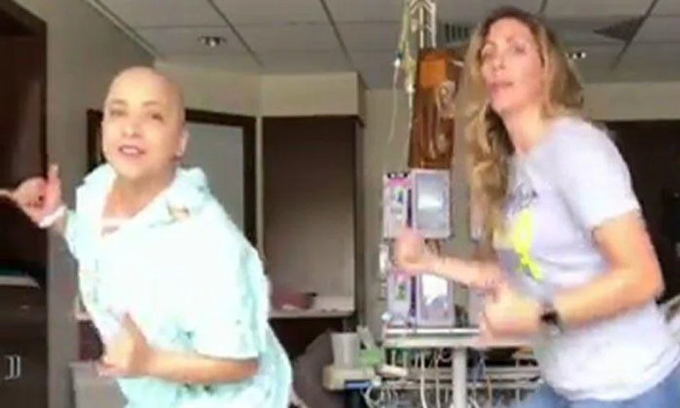 Cancer will not bring down this woman -- and she will keep dancing