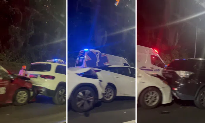 6 taken to hospital after multi-vehicle accident on PIE | STOMP