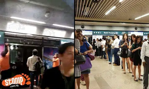 Downtown Line delay due to signal fault: 'Train so crowded, I can't even lift up my hand to take photos for Stomp' 