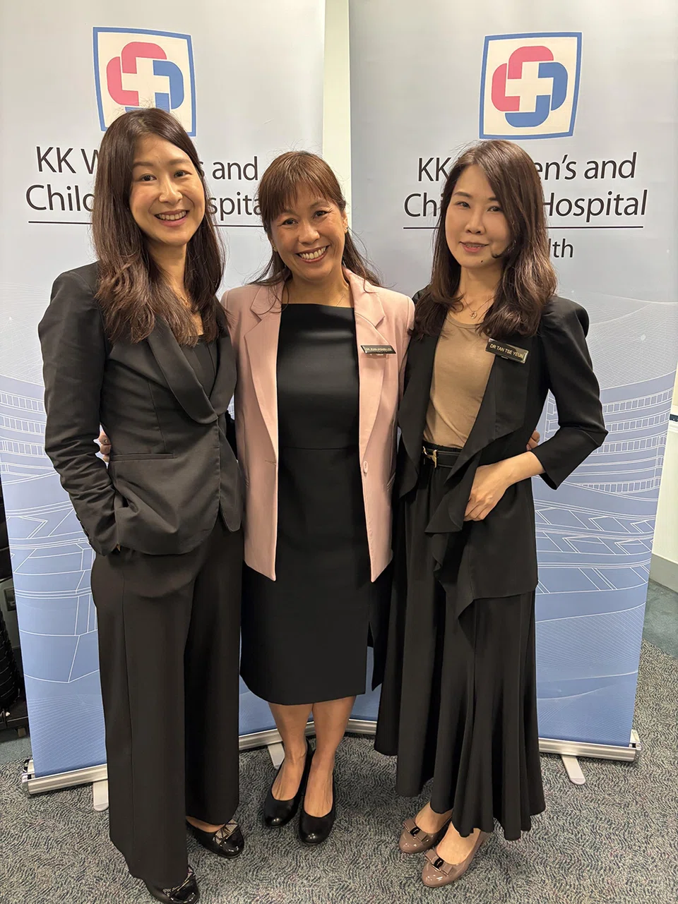 (From left) Dr Elaine Quah, Dr Jean-Jasmin Lee and Dr Tan Tse Yeun, all from KK Women's and Children's Hospital, are among the team members behind Singapore's first guidelines on sexual health for women of reproductive age.