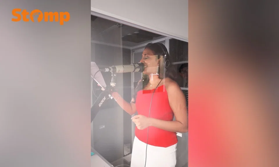 NDP female announcer strong voice debut