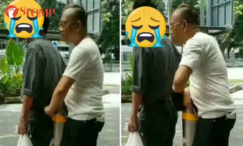 Woman catches man pulling wallet out of uncle's pocket at AMK Hub taxi stand