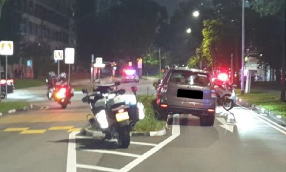 Drivers go against traffic while on Kpods, one collides with 2 vehicles in Jurong West