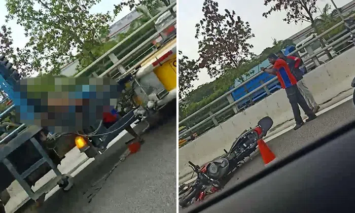 Motorcyclist killed in accident involving water tanker truck along AYE ...