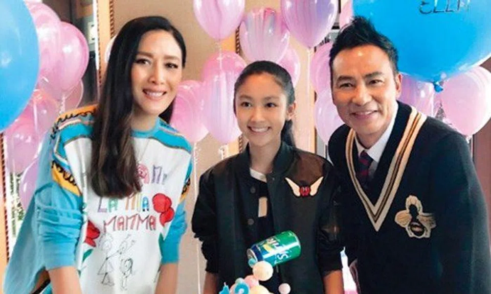 Simon Yam’s daughter is growing up to be just as good-looking as her parents