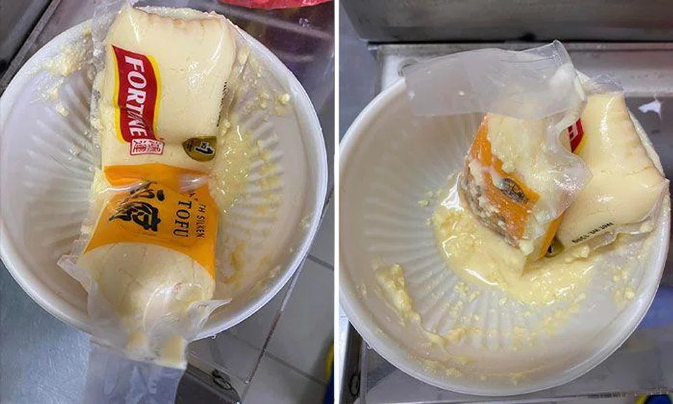 DFI finds no lapse in food and safety after man says tofu from 'faulty' Giant chiller was spoilt
