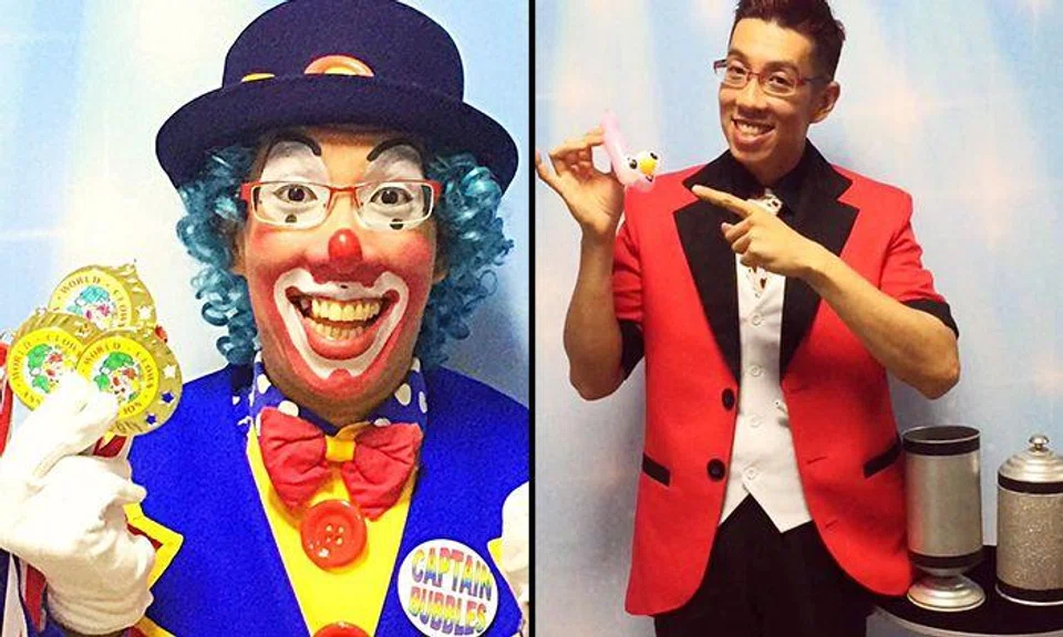 Photo: Captain Dazzle / Captain Bubbles the Magic Clown FB