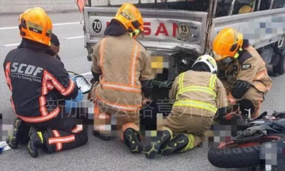 57-year-old motorcyclist dies after collision with lorry on MCE