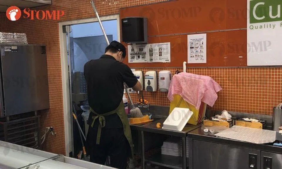 Employee counselled after mixing cleaning solution in sink of Culina food store at FairPrice supermarket