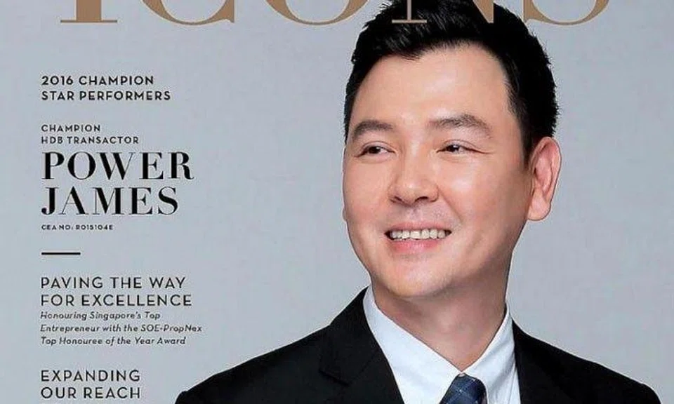 Mr Ng Ser Leong has been fined $6,000 and suspended for seven months. SCREENGRAB FROM PROPNEX WEBSITE