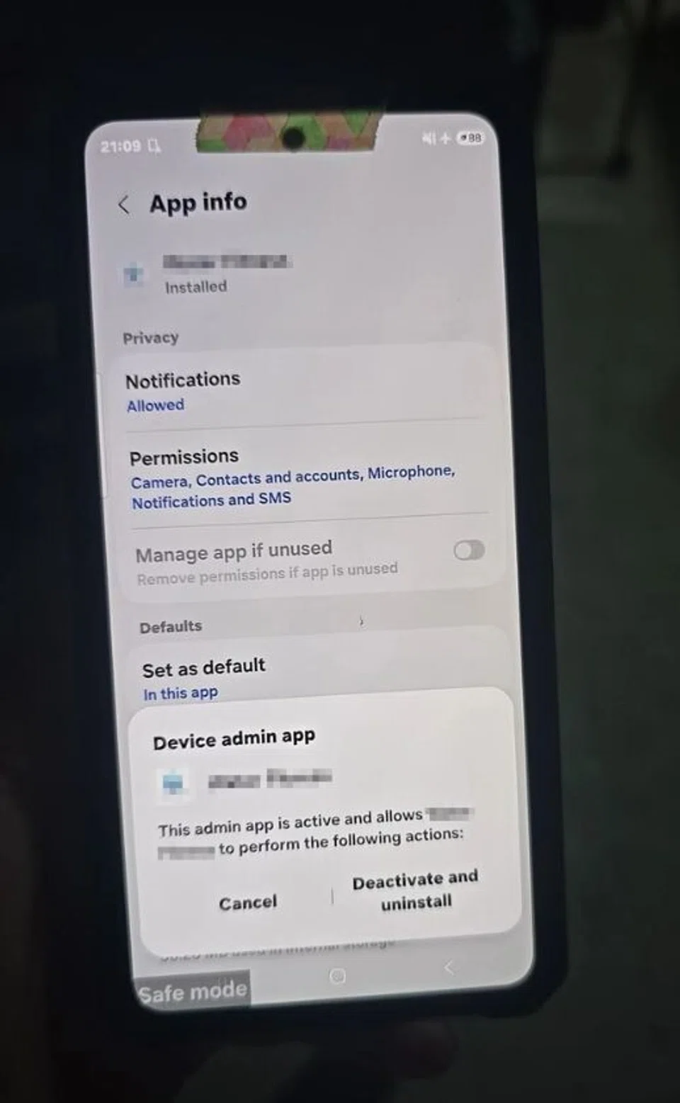 ‘I won’t let you contact DBS’: 70-year-old man’s phone controlled remotely by scammers