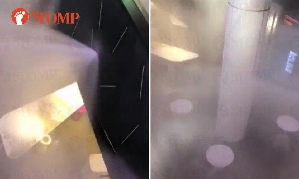 Water sent gushing after sprinklers activated at 313@somerset