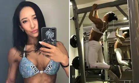 You won't want to mess with this Chinese woman after seeing how jacked her body is